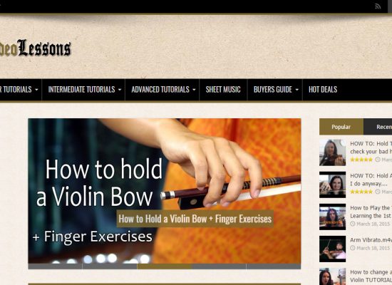 Violin Video Lessons